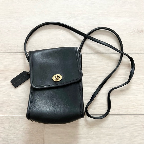Vintage Coach Scooter Crossbody Bag Style 9893